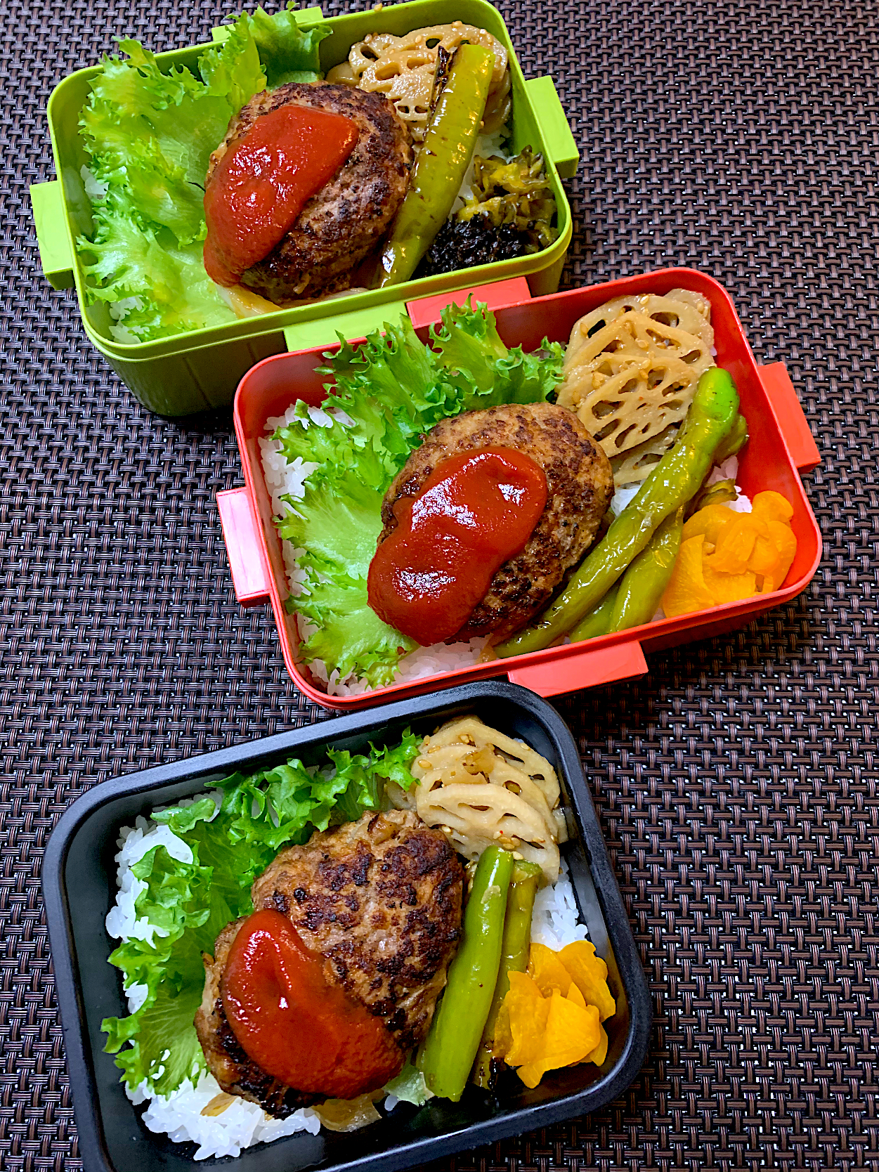 ハンバーグのっけ弁当 Kiusoudai Snapdish スナップディッシュ Id 5bga