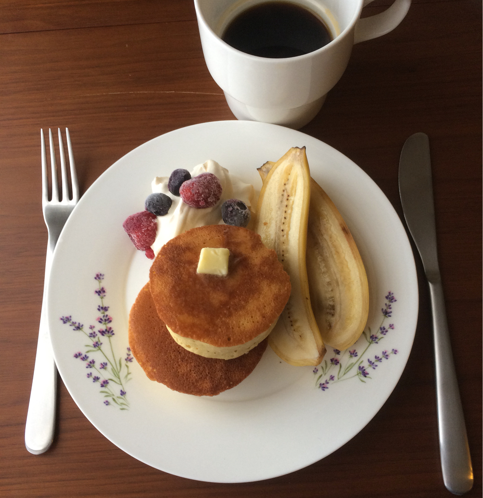 ふわふわ厚焼きパンケーキ Pensees Snapdish スナップディッシュ Id Dksyma