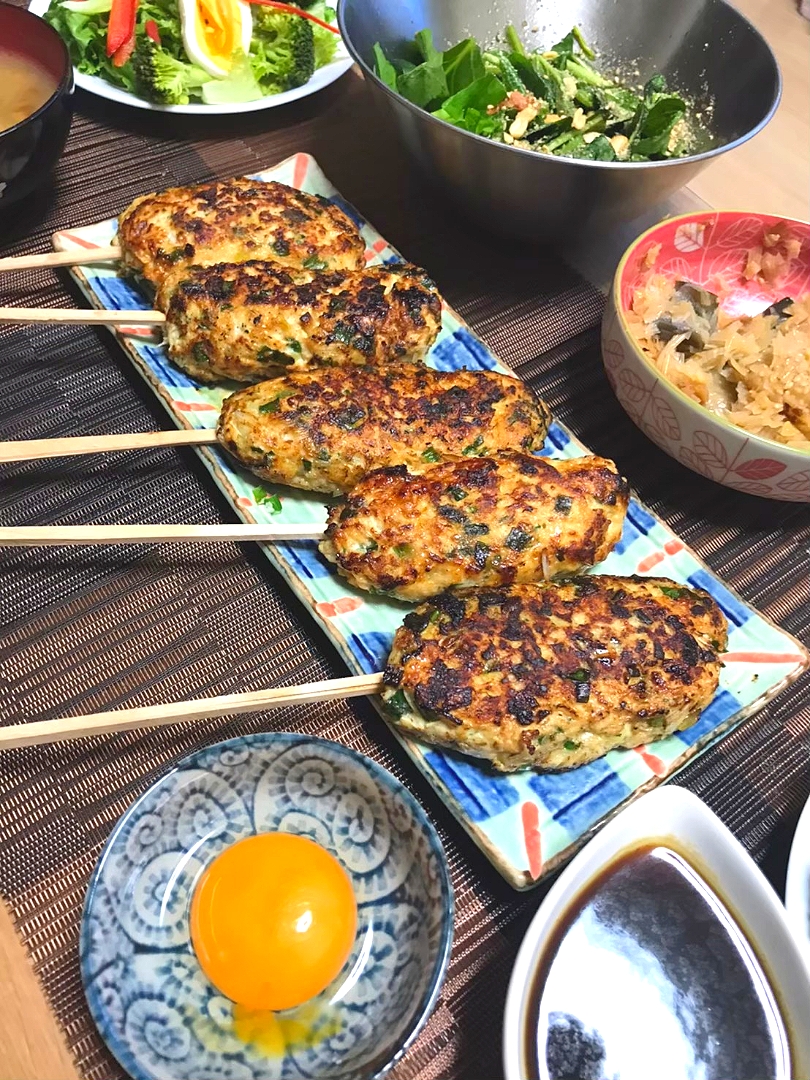 おうちで鶏つくね串 Pukomaro Snapdish スナップディッシュ Id Lbxdaaa