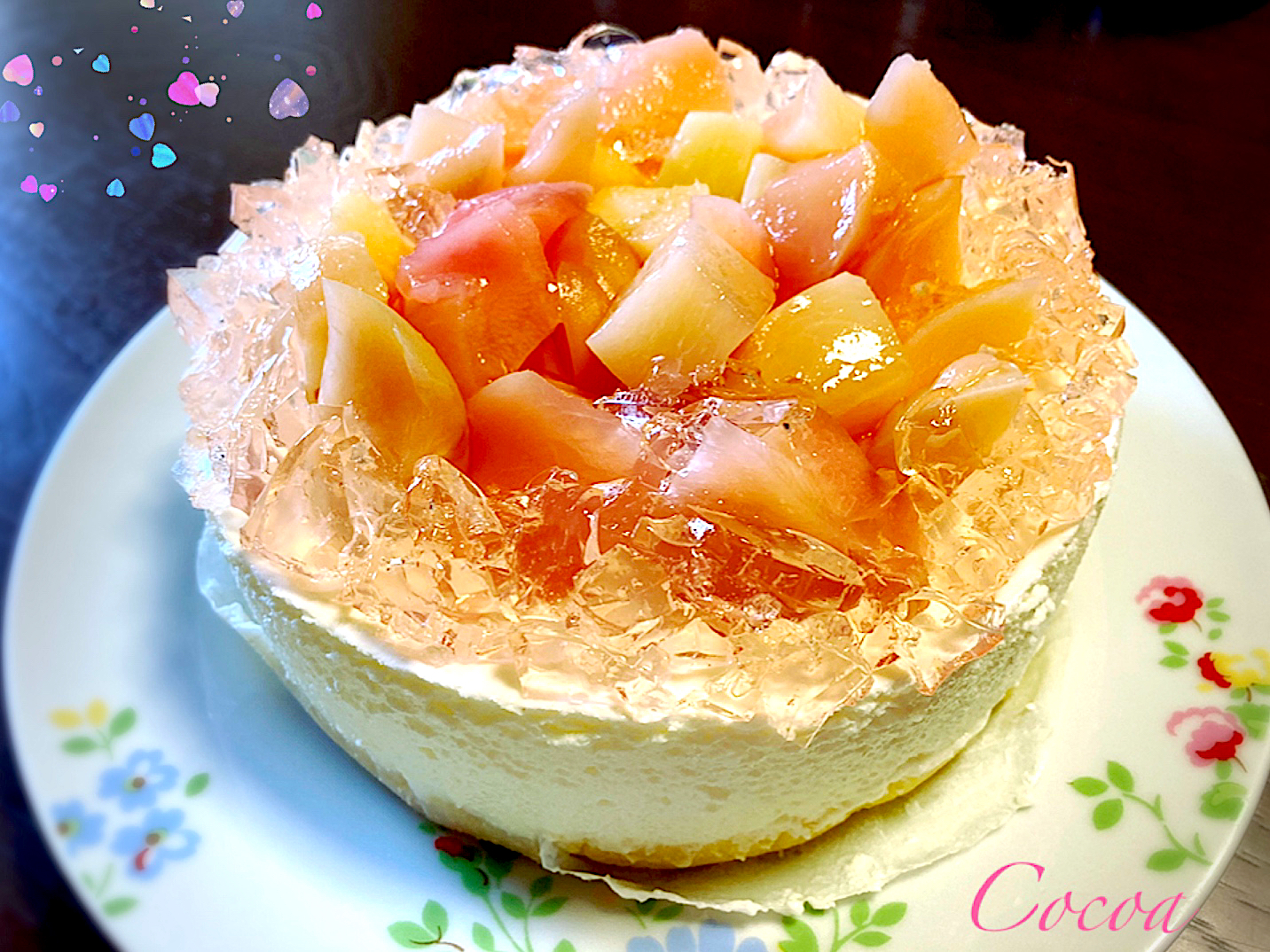 志野さんの料理 カルピスムースのケーキ