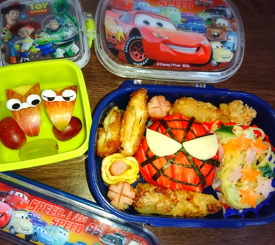 3歳児お弁当 冷食は買わないので いつも手作りですセンスがないですがキャラ弁で ぷるちゃん Snapdish スナップディッシュ Id 8yjefa