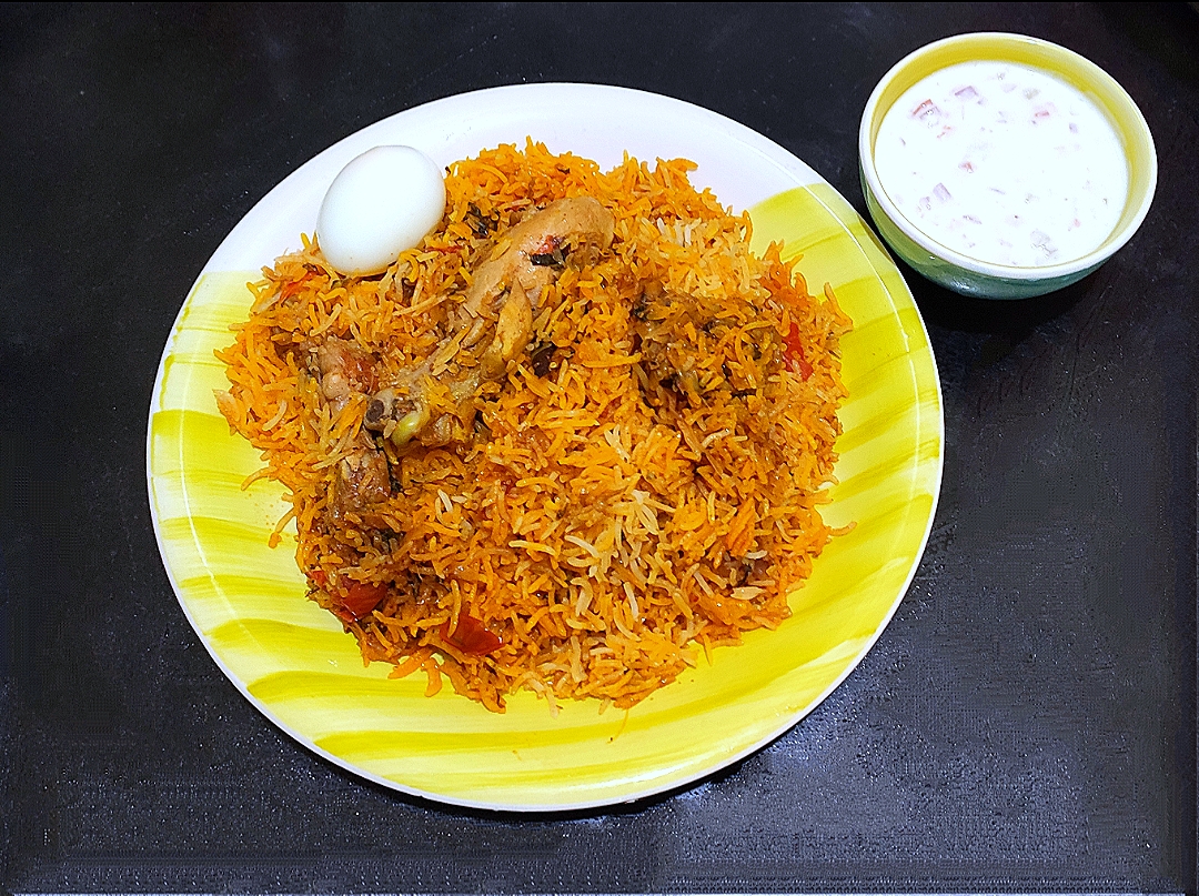 Chennai Style Chicken Biryani