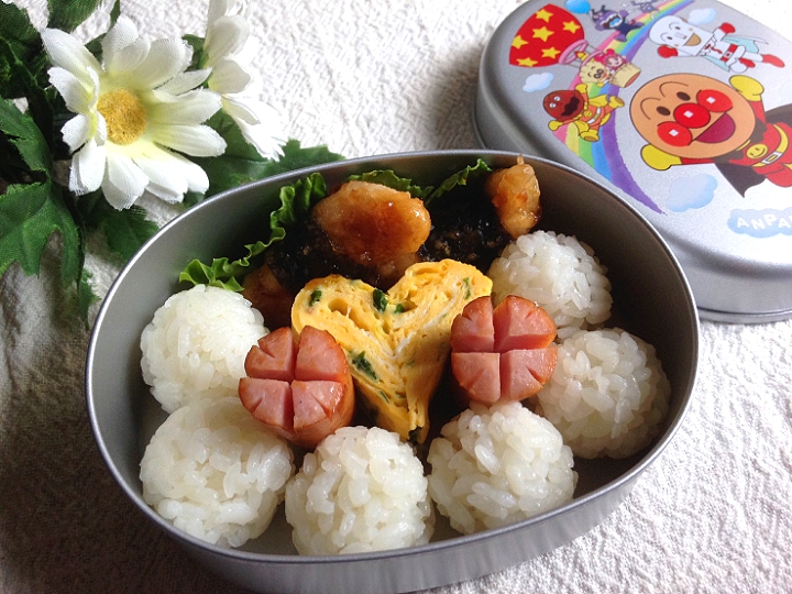 ちびたん 年少さんお弁当 練習 抹茶クッキー Snapdish スナップディッシュ Id U9pa0a