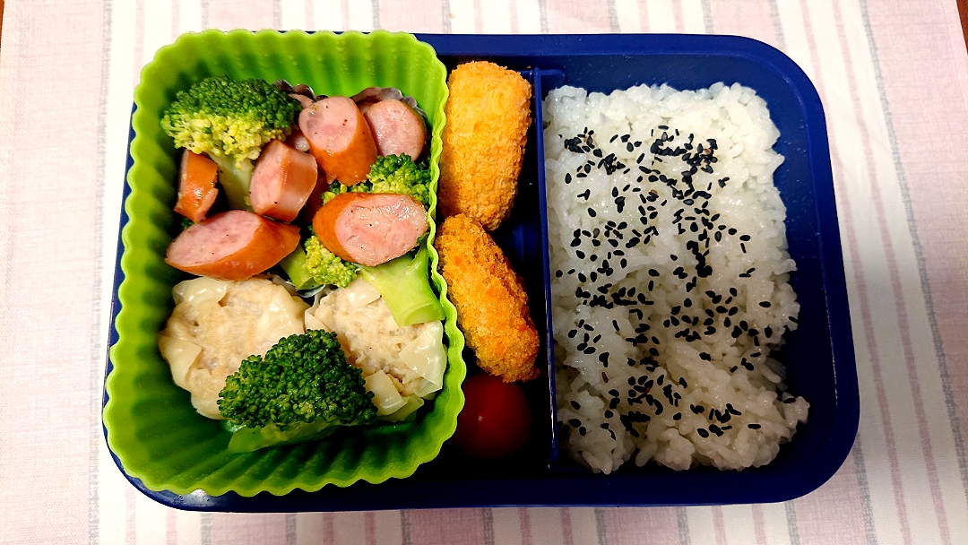 ブロッコリーとウインナーの炒め物旦那さんお弁当 かおるcitron Snapdish スナップディッシュ Id Fe0mma