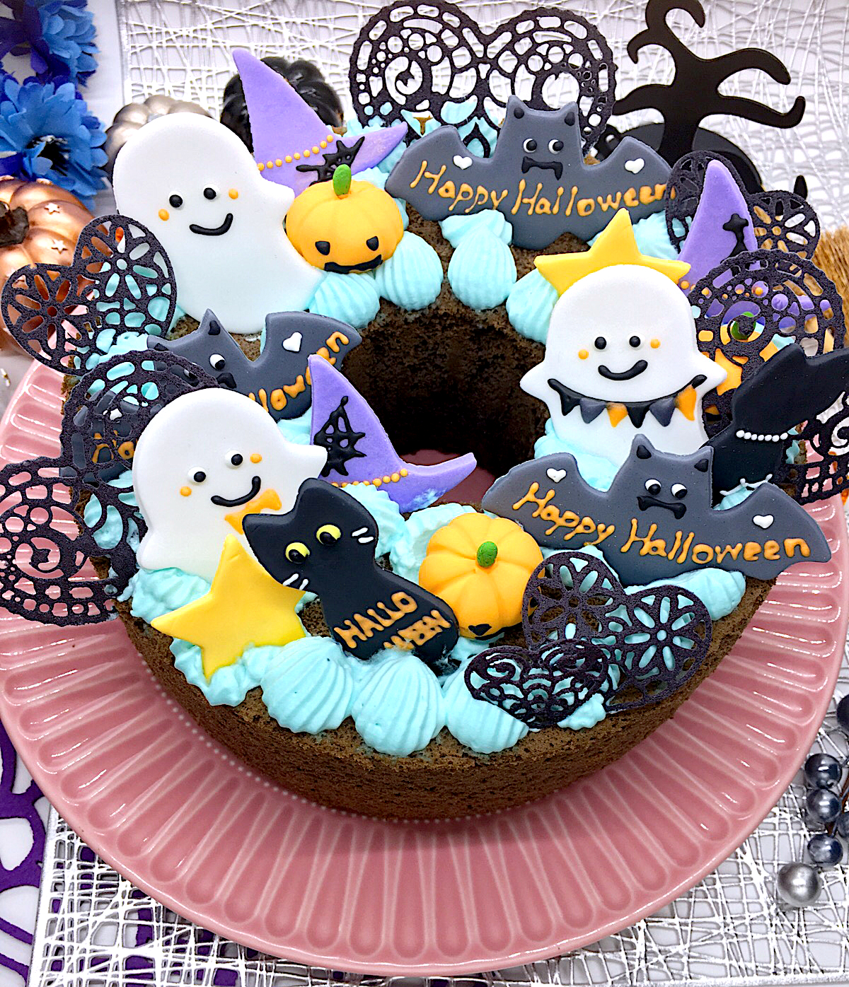 ハッピーハロウィンケーキです 上からバージョン Sucreroom Snapdish スナップディッシュ Id Zhlf9a