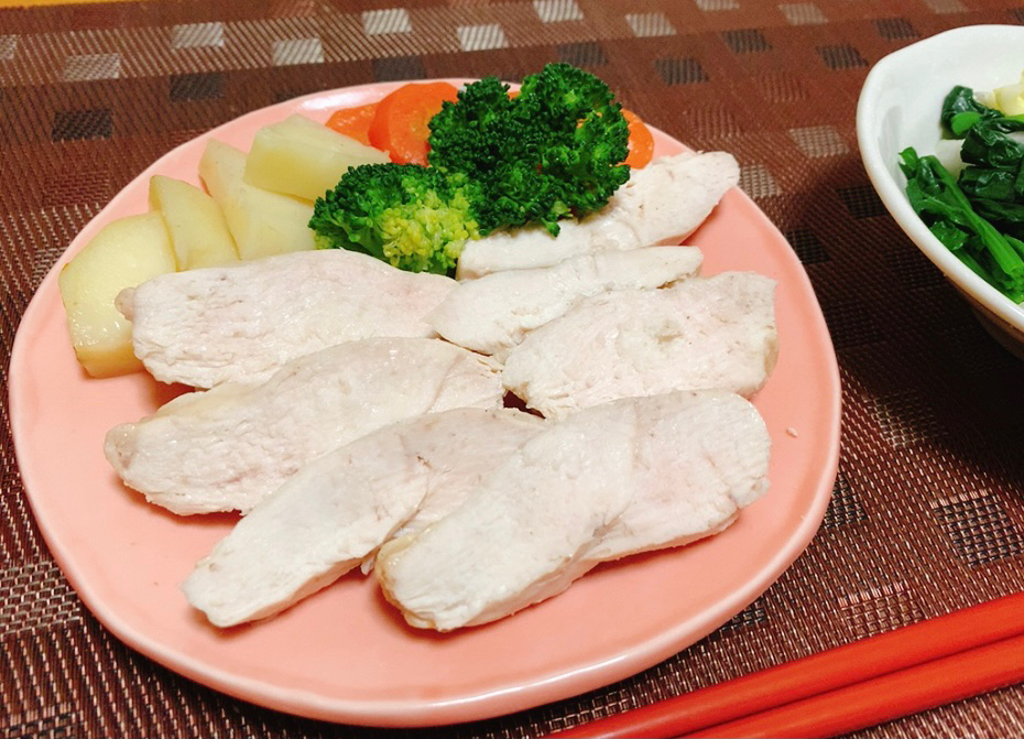 まいりさんレシピしっとり柔らかサラダチキン Yu Fj Snapdish スナップディッシュ Id 0e9daa