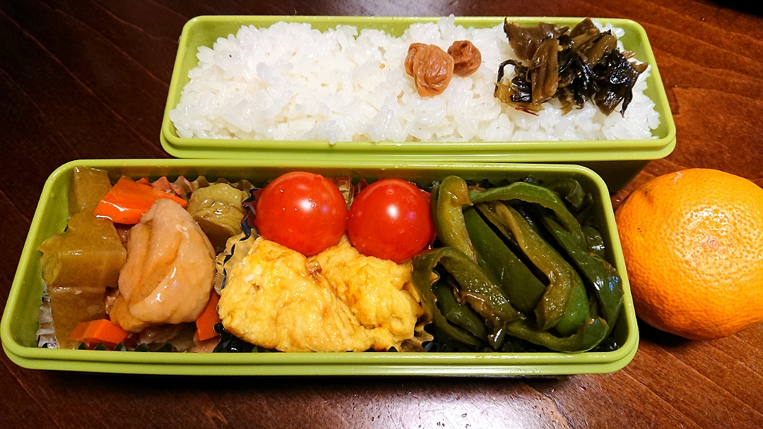 鶏と隼人瓜の煮物弁当 新米 りょー Snapdish スナップディッシュ Id Cc8qga