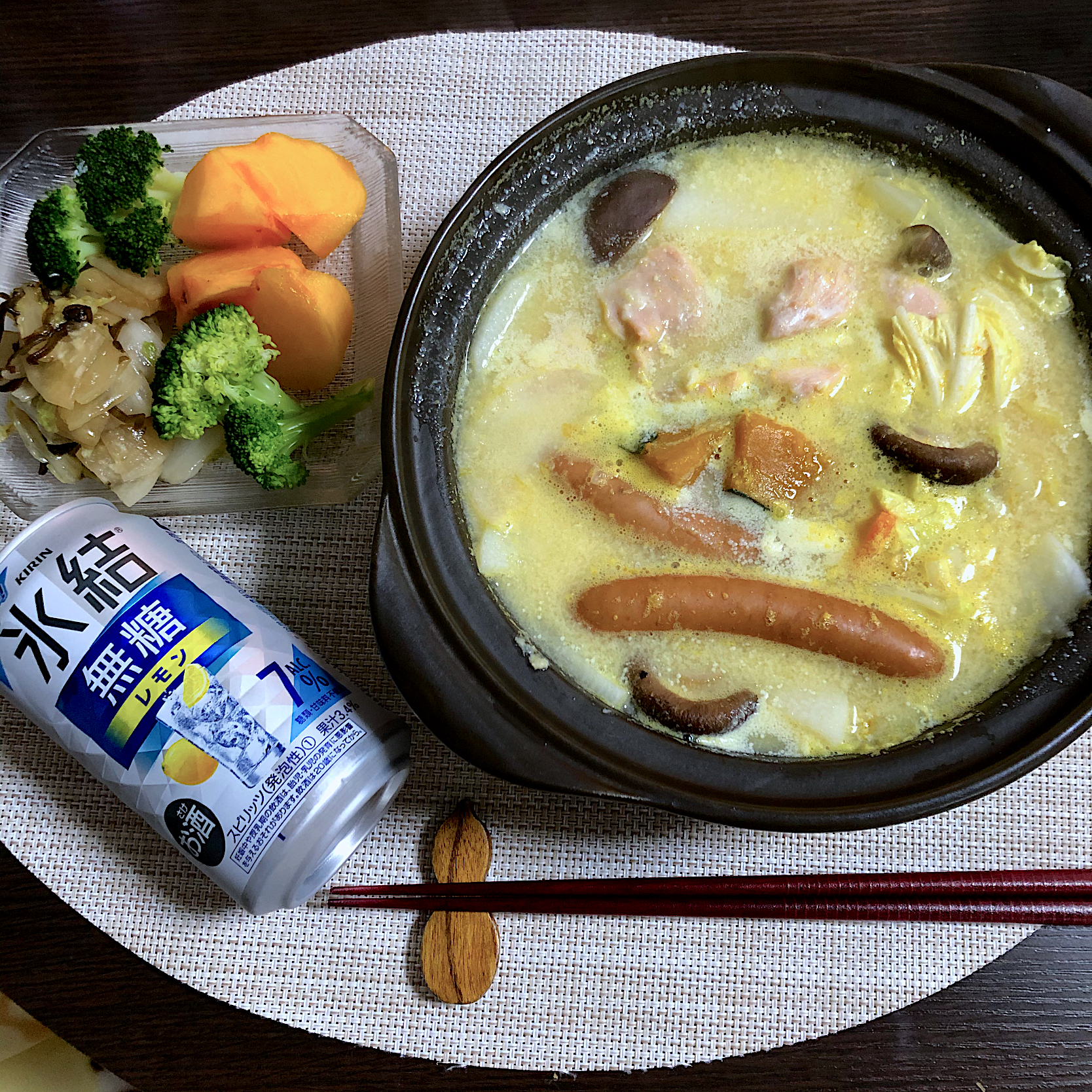 12 4晩ご飯 鮭の豆乳味噌鍋 ななみん Snapdish スナップディッシュ Id Ktfl5a