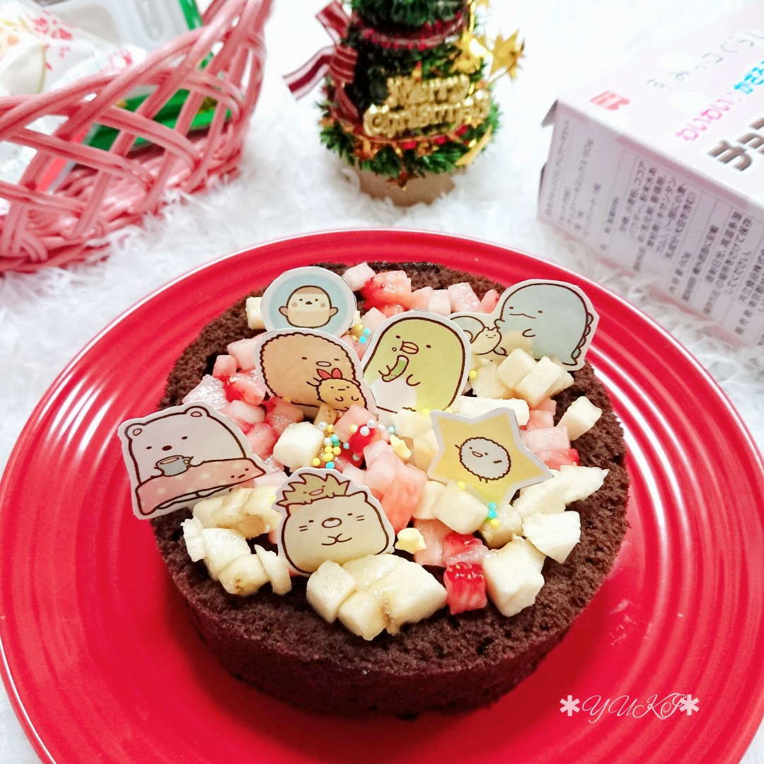 すみっコぐらしチョコケーキ Yuki Snapdish スナップディッシュ Id Wxzpta