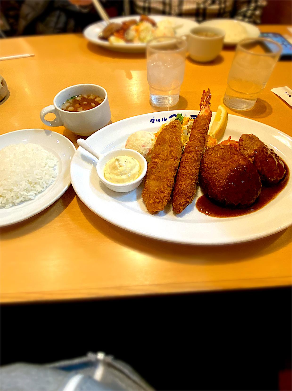 グリルマルヨシ天王寺mio店のスペシャル定食 釣り将軍 Snapdish スナップディッシュ Id Jiajma