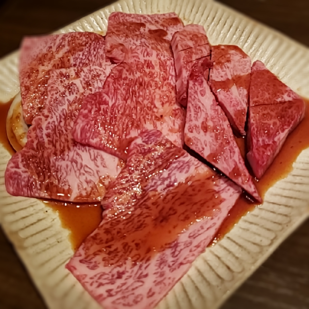 難波月島屋さんのロース焼き肉ランチ 肉大盛 ふじわらたくや Snapdish スナップディッシュ Id Mb41da