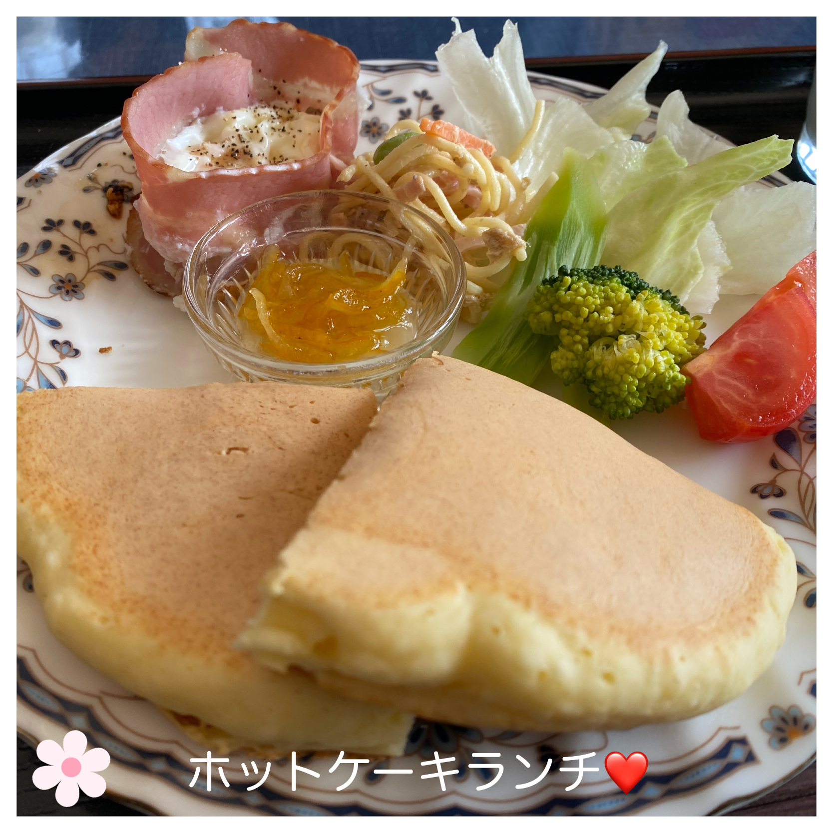 ホットケーキランチ いのっち Snapdish スナップディッシュ Id Ixuzta