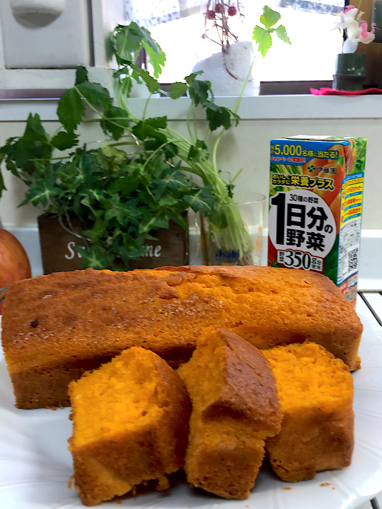 Hmで野菜ジュース入りパウンドケーキ Noriko Hosokawa Snapdish スナップディッシュ Id Gugj4a