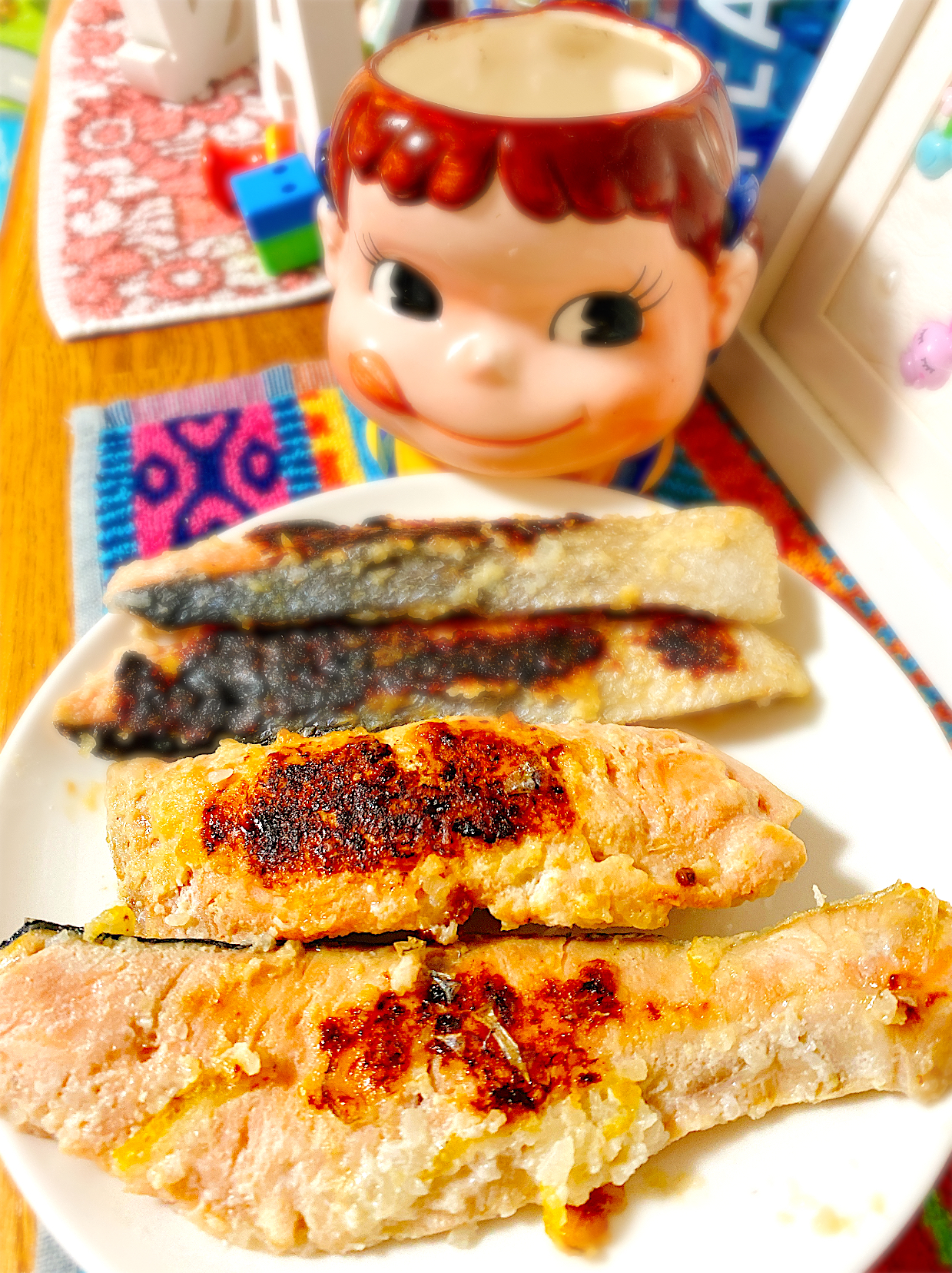 フライパン焼き魚シリーズ 秋鮭の柚子塩麹漬け ぽき Snapdish スナップディッシュ Id Wm00ja