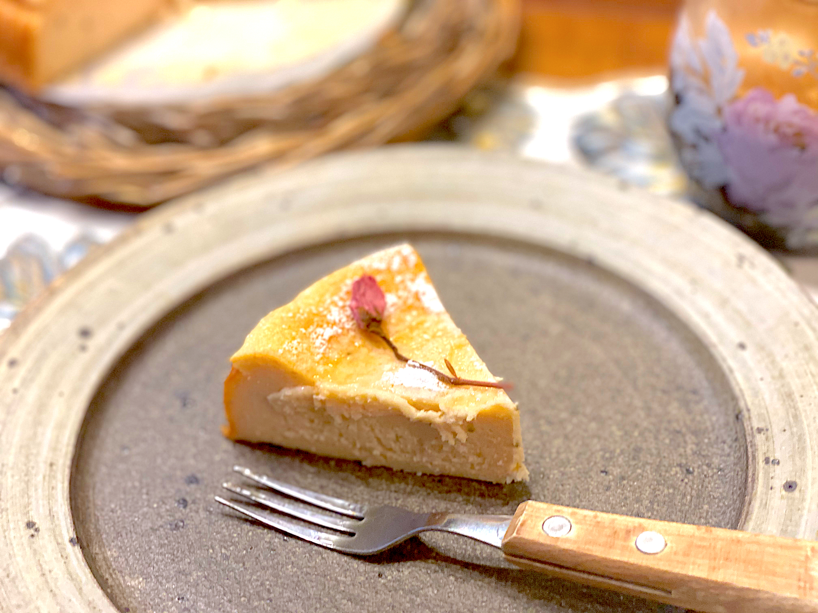 ほんのり桜味桜あんの和風チーズケーキ まめすけ Snapdish スナップディッシュ Id Clgvaaa