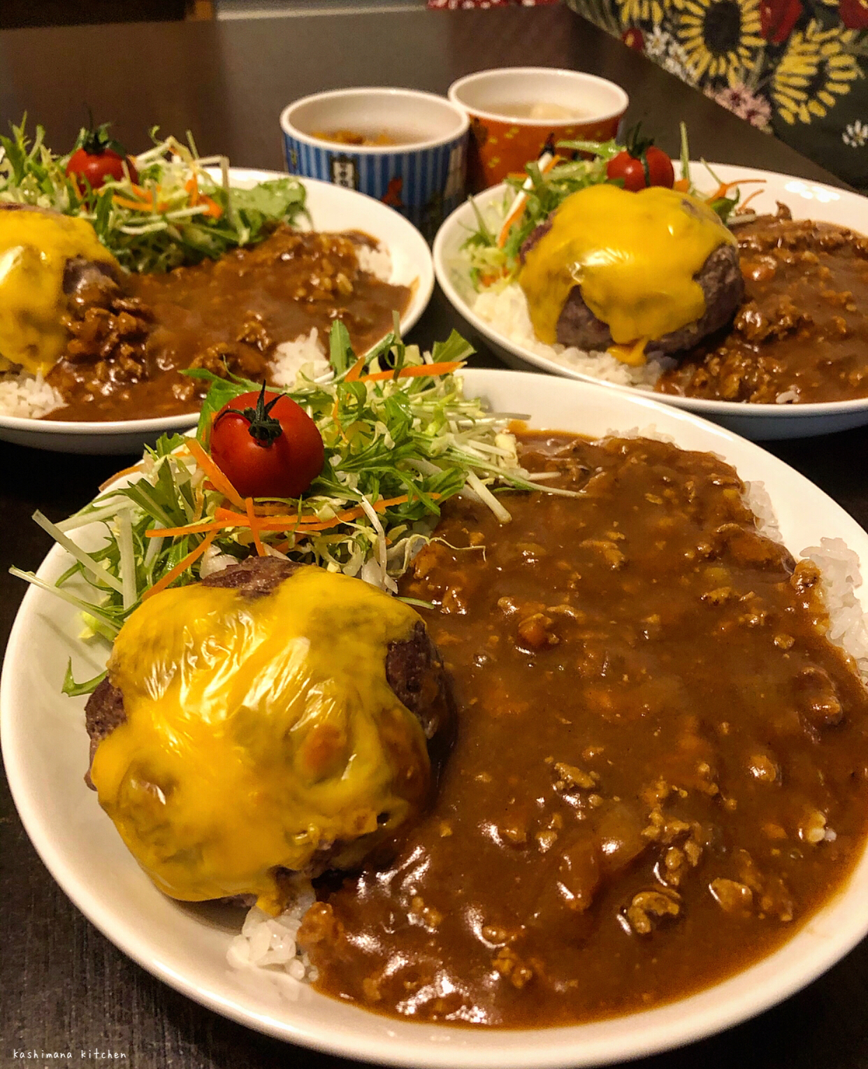 びっくりドンキー風 カリーバーガーディッシュ Kashimanakitchen Snapdish スナップディッシュ Id Ongsia