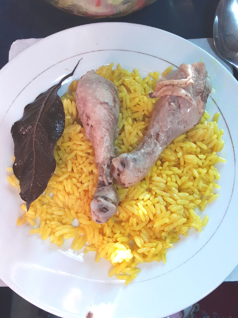 rice and chicken