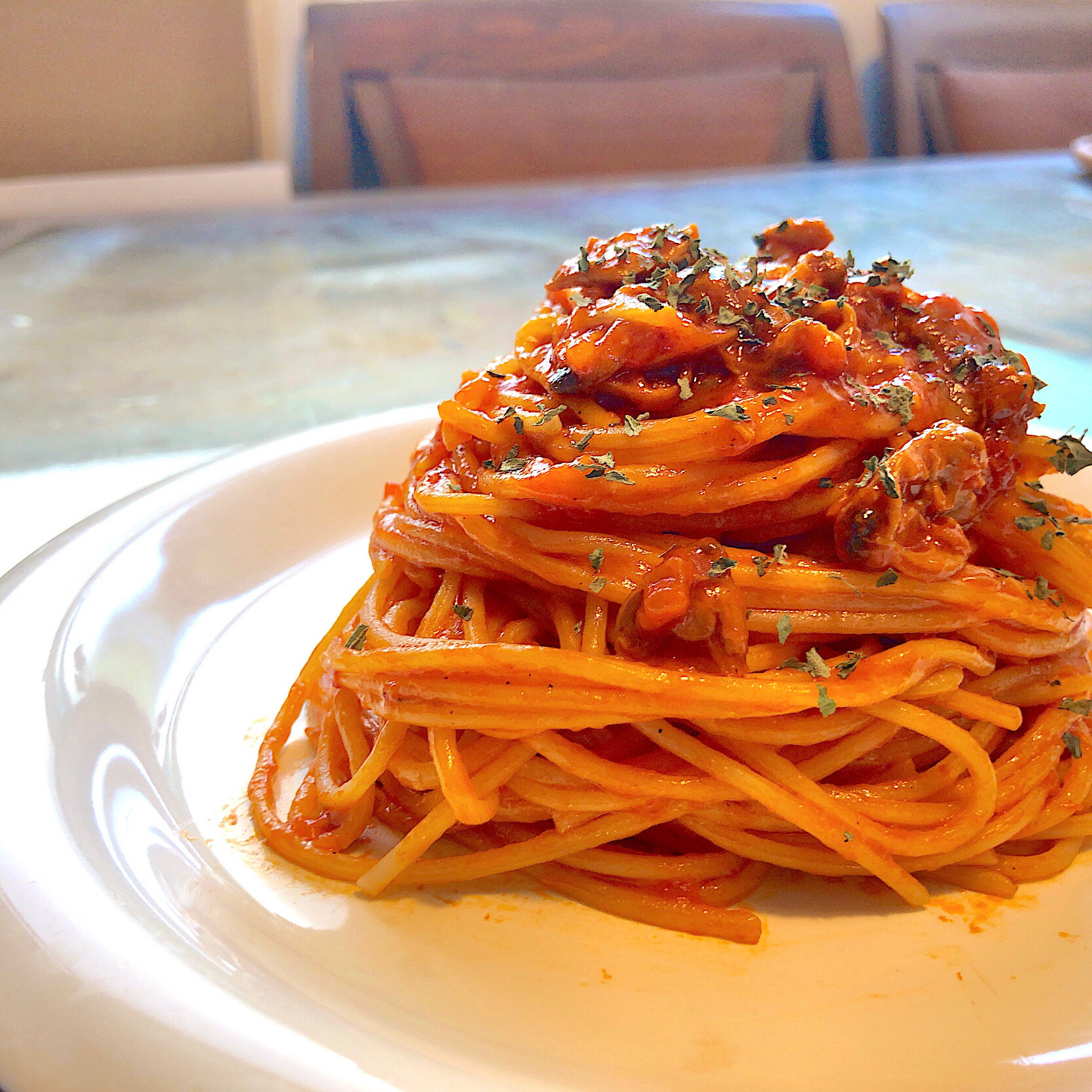 スパゲティ ボンゴレロッソ パスタkaldi低糖質生スパゲティ253kcal 糖質25g ソース 日清フーズ 青の洞窟 ボンゴレロッソ193kcal 炭水化物10 3g Shiny1022 Snapdish スナップディッシュ Id Wzbbya