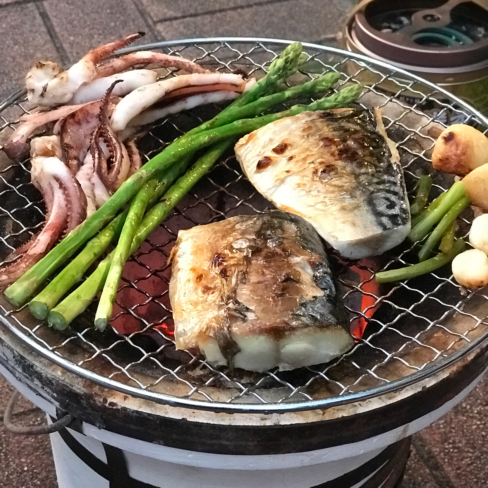 q おうちでbbq 夏野菜 魚 イカの一夜干し 一夜干し シーフード ゆきるん Snapdish スナップディッシュ Id Sibvaa