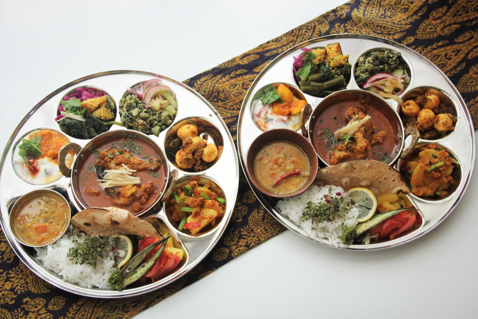 『スリランカ、インドネパールミックススパイスカリープレート』　#料理研究家指宿さゆり