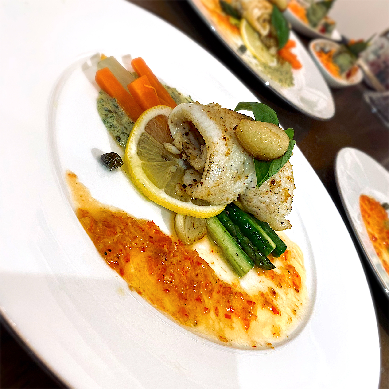 ヒラメのムニエル バジルクリークと桜エビのバターレモソース ハウス De レストラン チョットbar Snapdish スナップディッシュ Id Utsf0a ヒラメのムニエル バジルクリークと桜エビのバターレモソース ハウス De レストラン チョットbar Snapdish スナップディッシュ Id Utsf0a