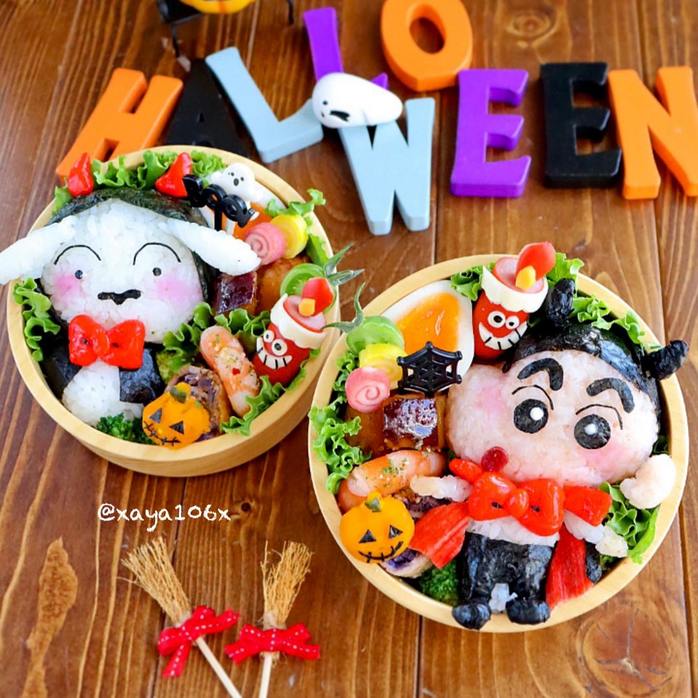 クレヨンしんちゃんとシロのハロウィン弁当 あーたん Snapdish スナップディッシュ Id 5mftga