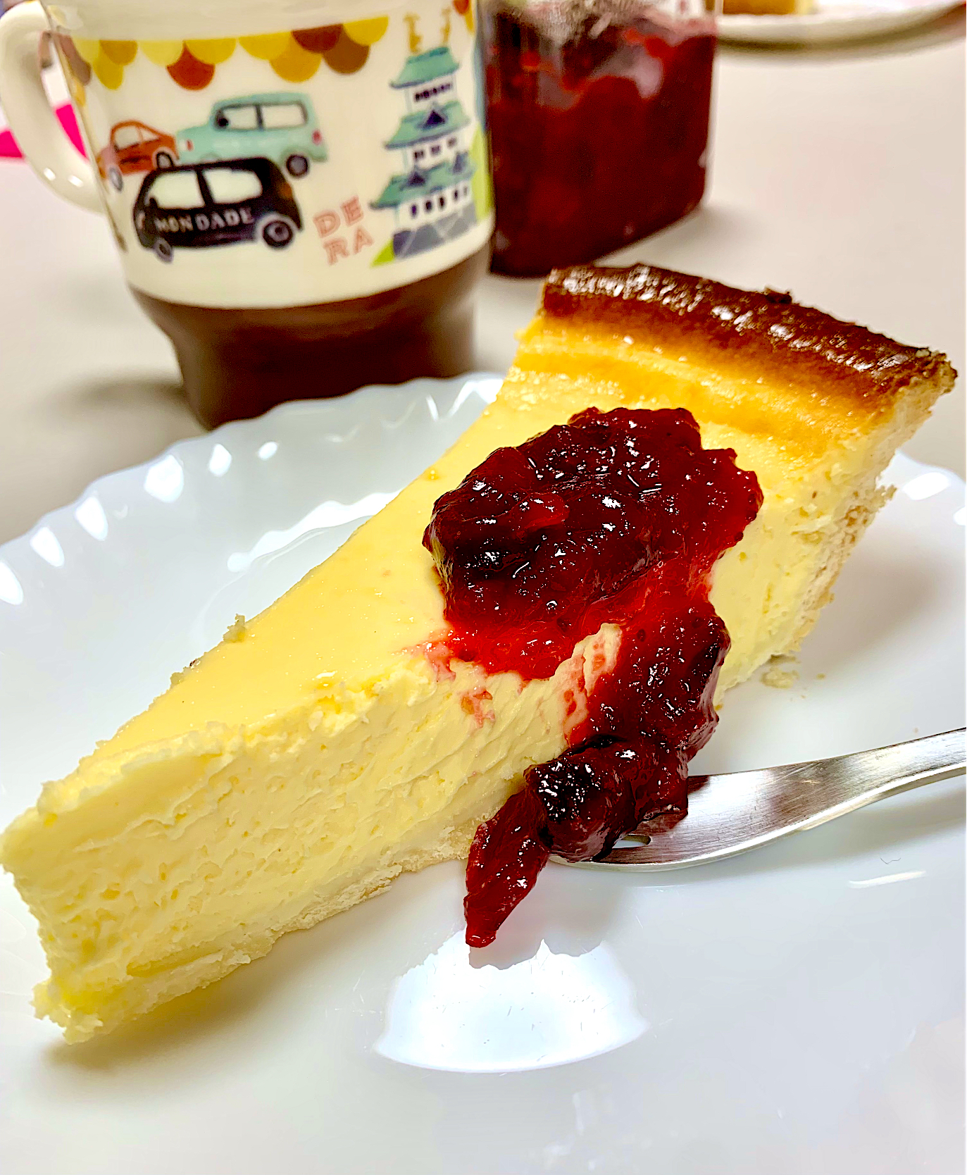 Cheesecake……give thanks for each new morning with its light…Happy Thanksgiving!