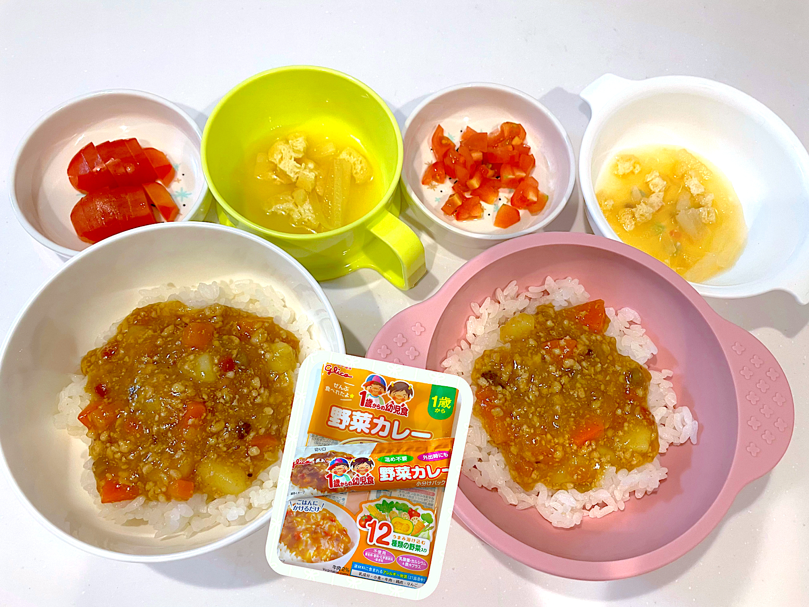 息子達の晩ご飯 カレーライス 離乳食 幼児食 21 11 27 Yuu Snapdish スナップディッシュ Id Pzojba