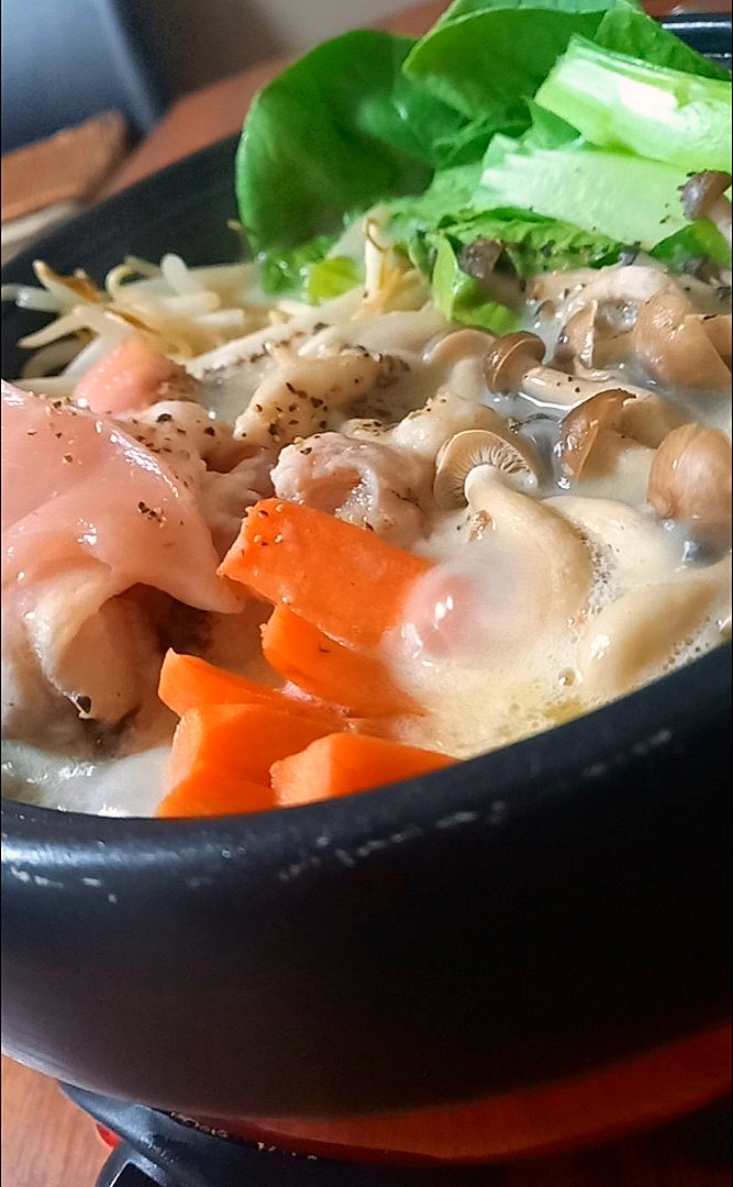 味噌ｸﾘｰﾑ鍋