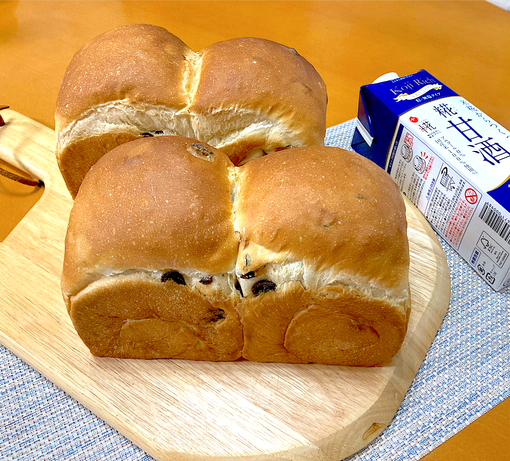 レーズン山型食パン