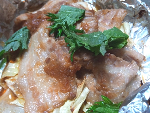 （きょうの料理ビギナーズ21.8月号）豚肉と野菜のホイル焼き