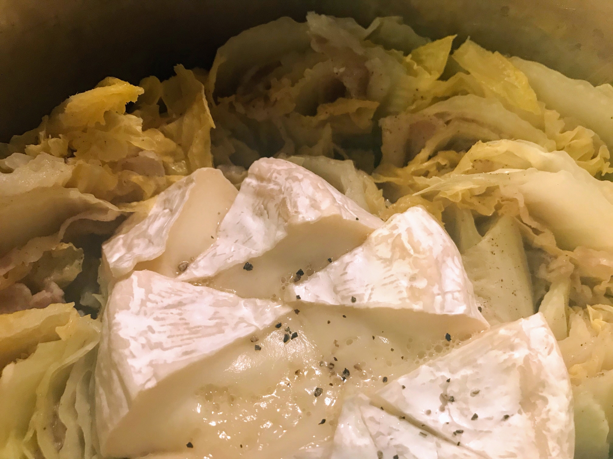 conori8282さんの悪魔的に美味♡白菜と豚肉のミルフィーユチーズ鍋 #楽天レシピ