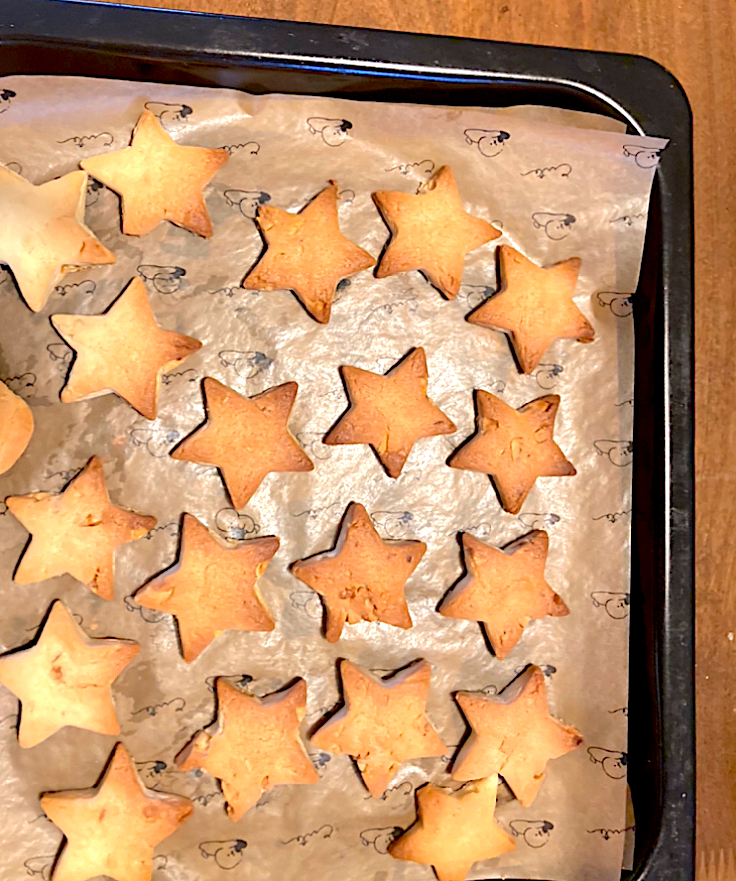 星のクッキー。