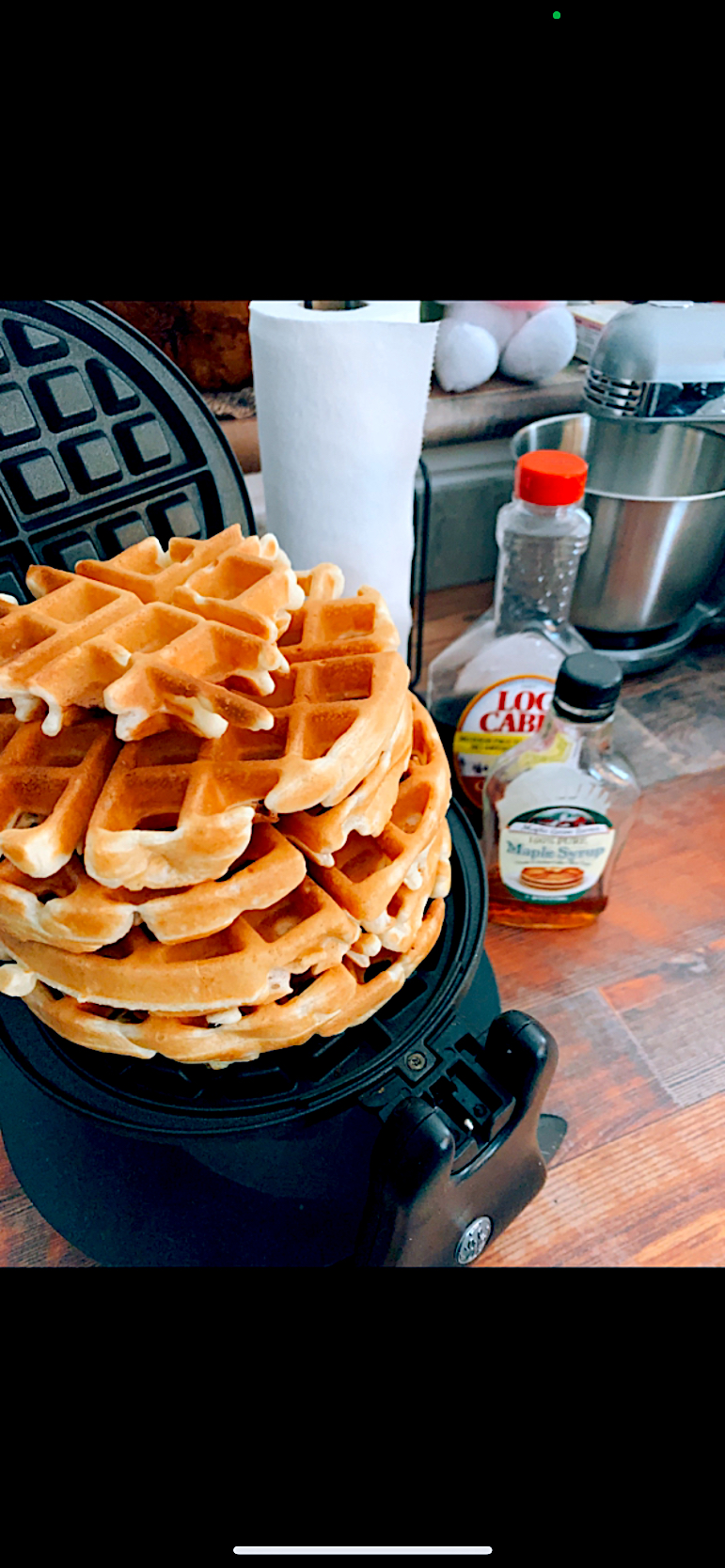 waffle morning!!