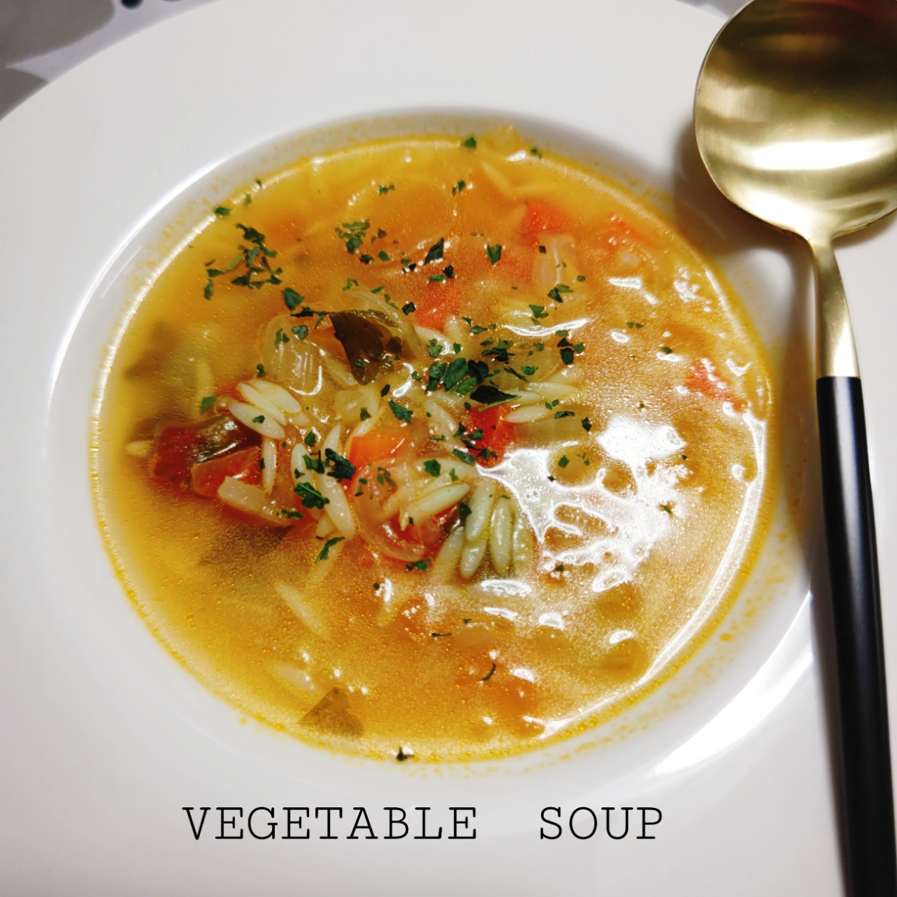 RISONIを使った野菜スープ