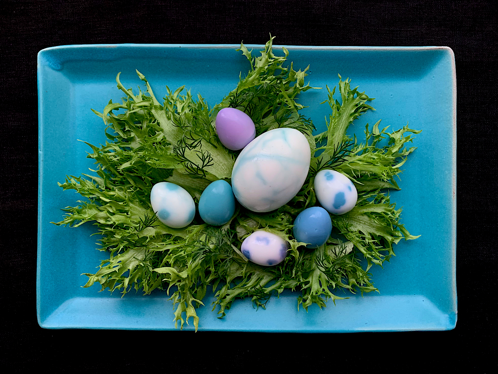 いろんな青いゆで卵            らぴすらずりさんの料理 ライトブルー桜2022、 開催のお知らせ