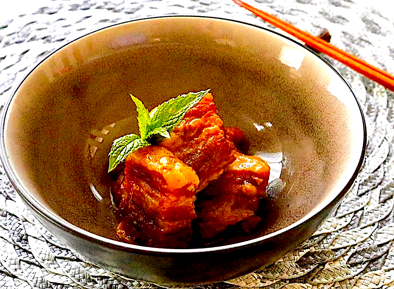 圧力鍋で超簡単❣️『中華風豚の角煮』