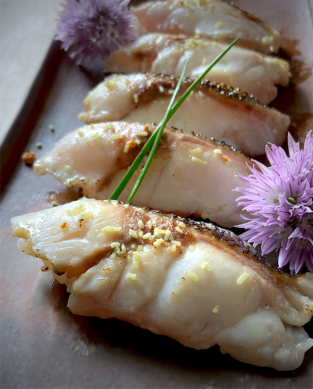 釣り魚🎣イサキの炙り寿司