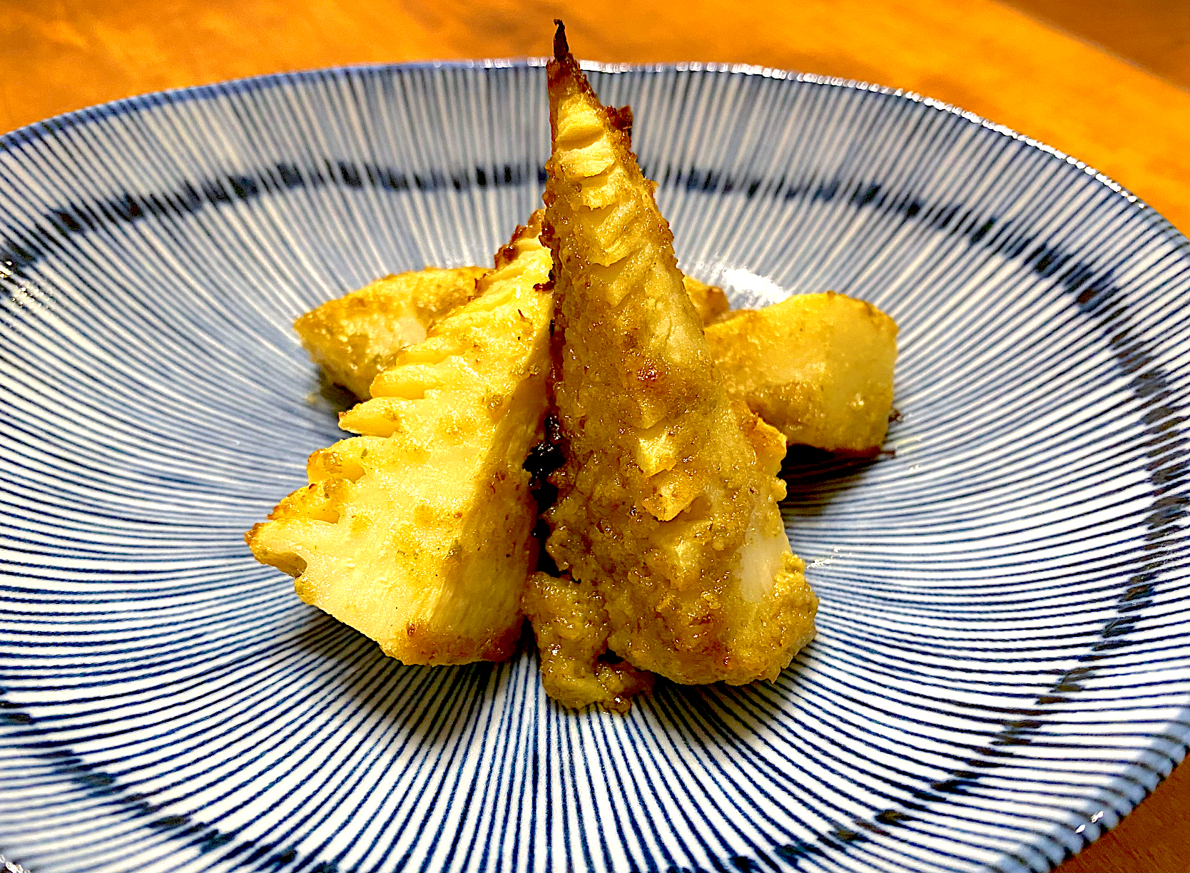 古尾谷りかこさんの料理 筍のセロリコ味噌マヨ焼き