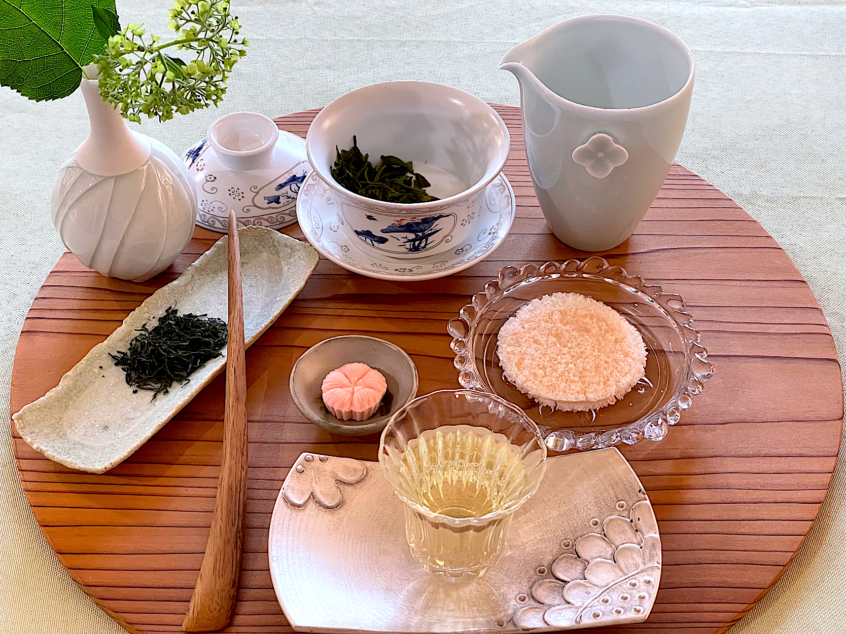 お茶時間🍃珍しい中国緑茶を頂いたので🍃