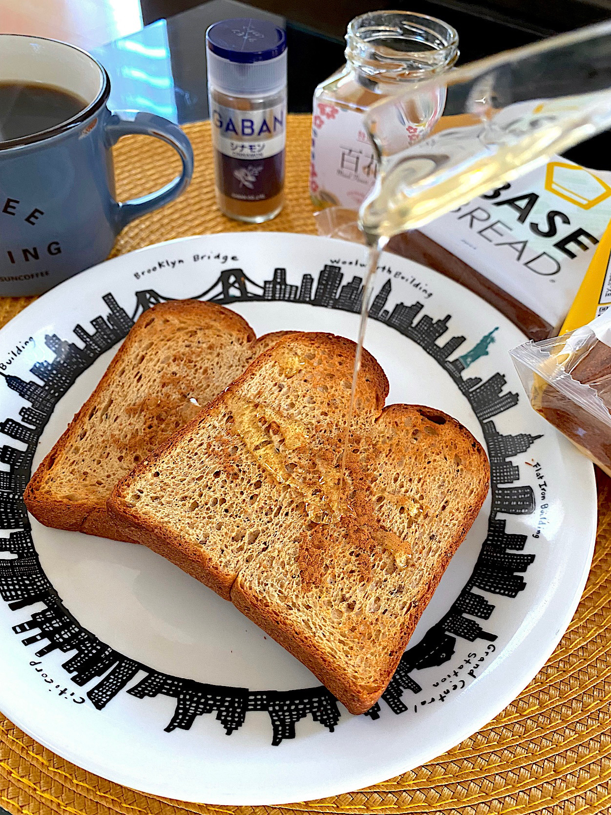 ゆかりさんの料理 Base Bread ハニーシナモントースト ゆかり Snapdish スナップディッシュ Id Xtfgja