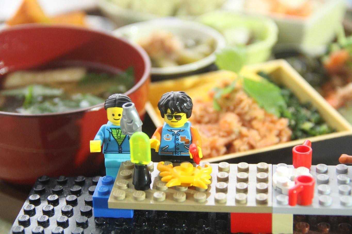 『レゴから見える食卓』食育、こどもごはん、三色丼　【公式】料理研究家　指宿さゆり