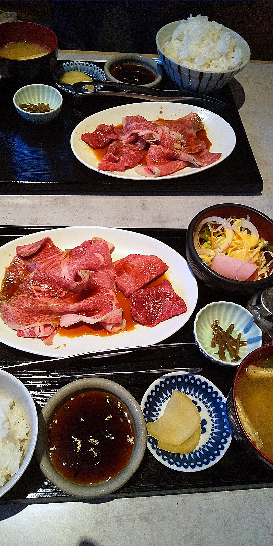 能登牛の焼肉定食
これで1100円🥰
小松市の北一亭さんの焼肉は美味です🥩