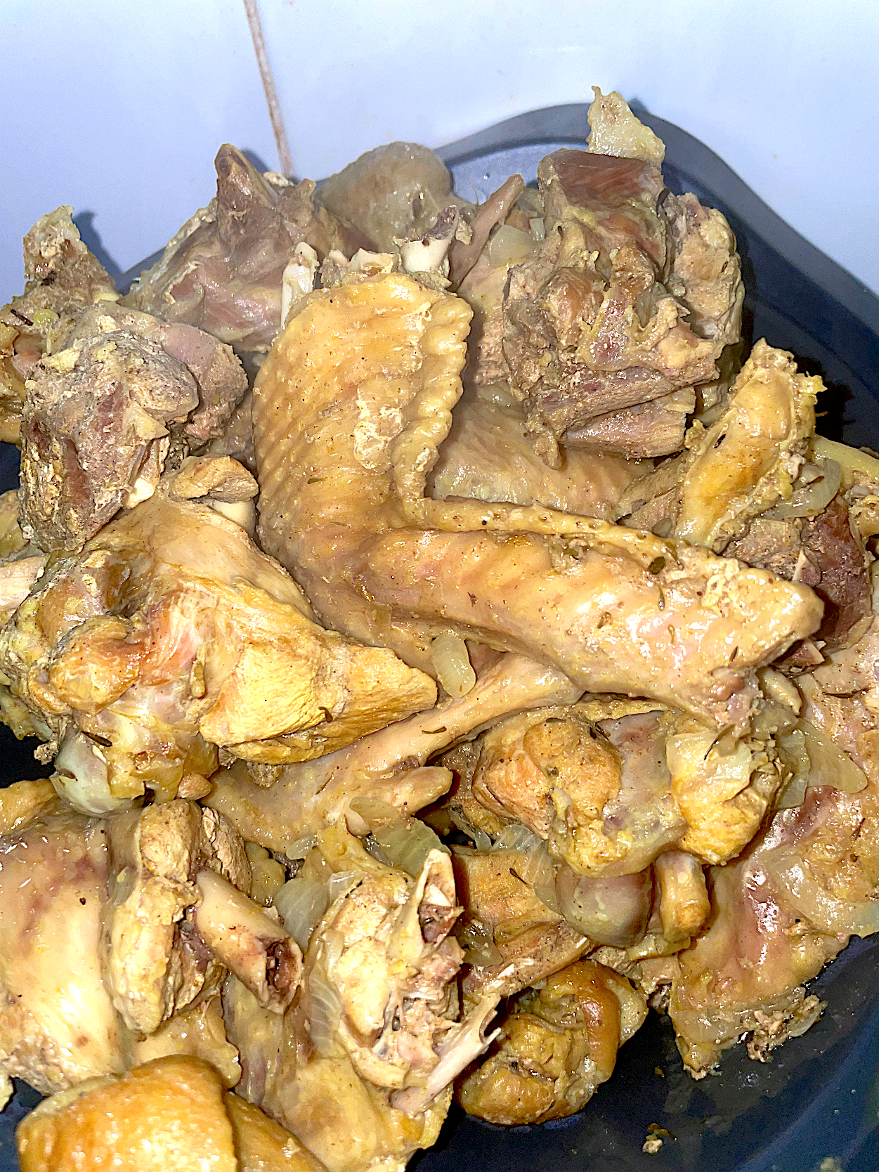 Boiled Chicken and Turkey