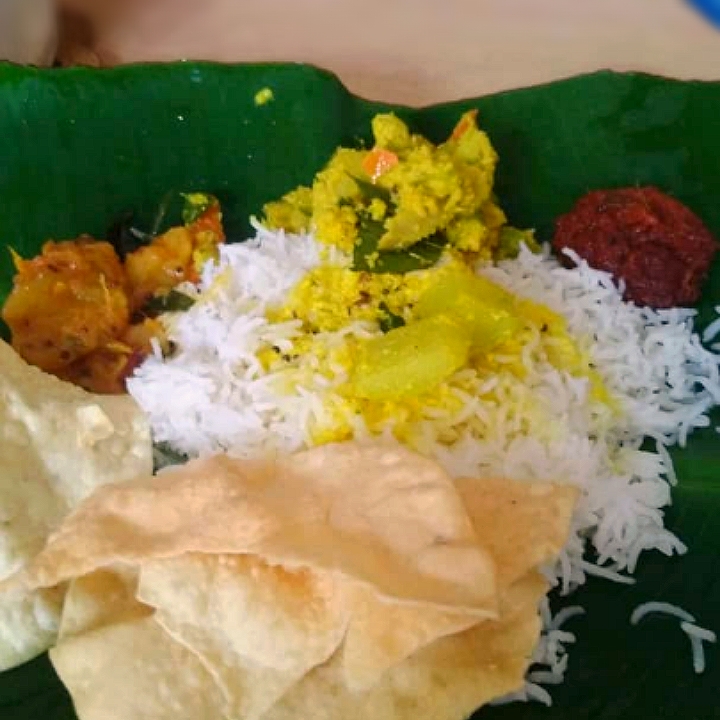 Kerala vegetarian sadya