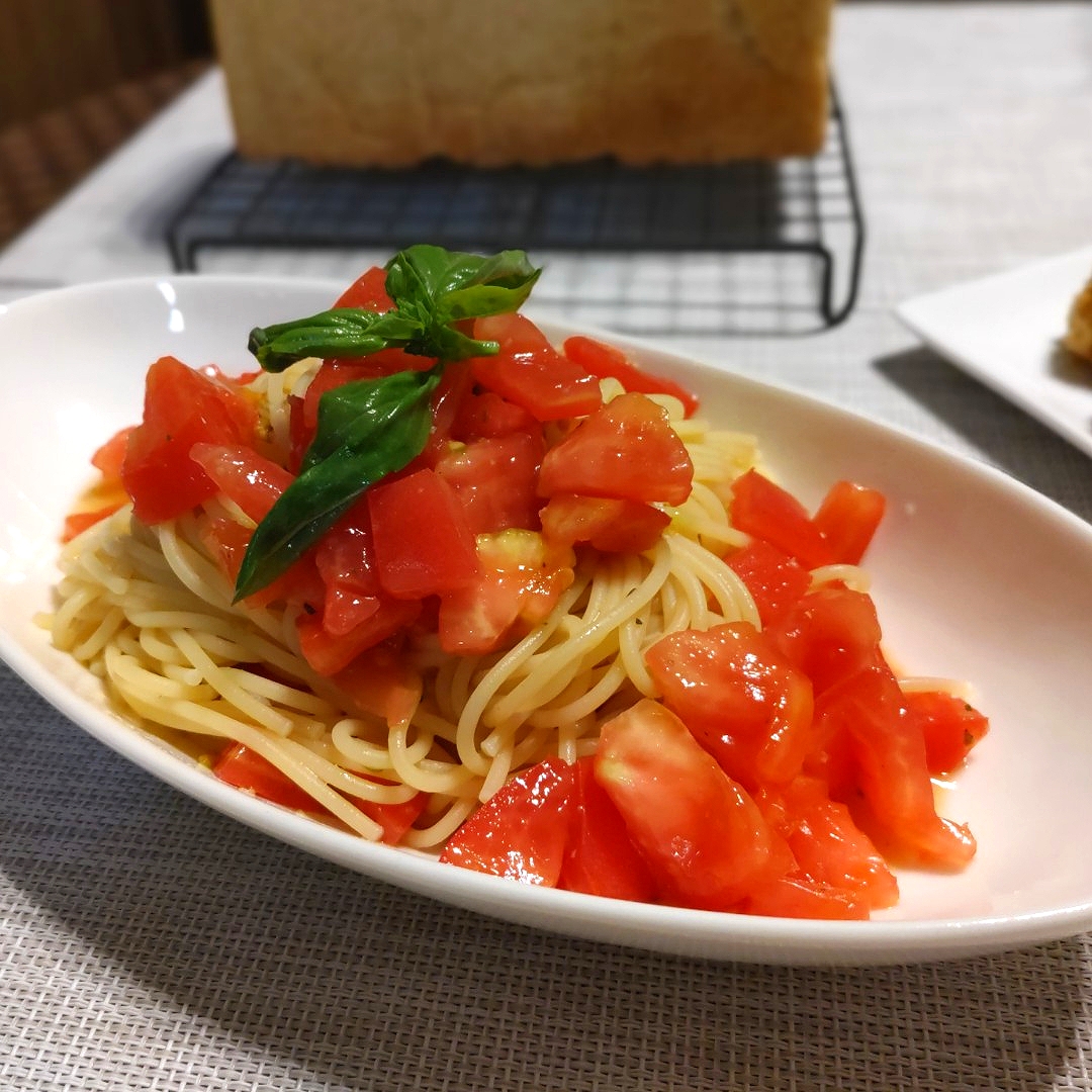 冷製トマトパスタ