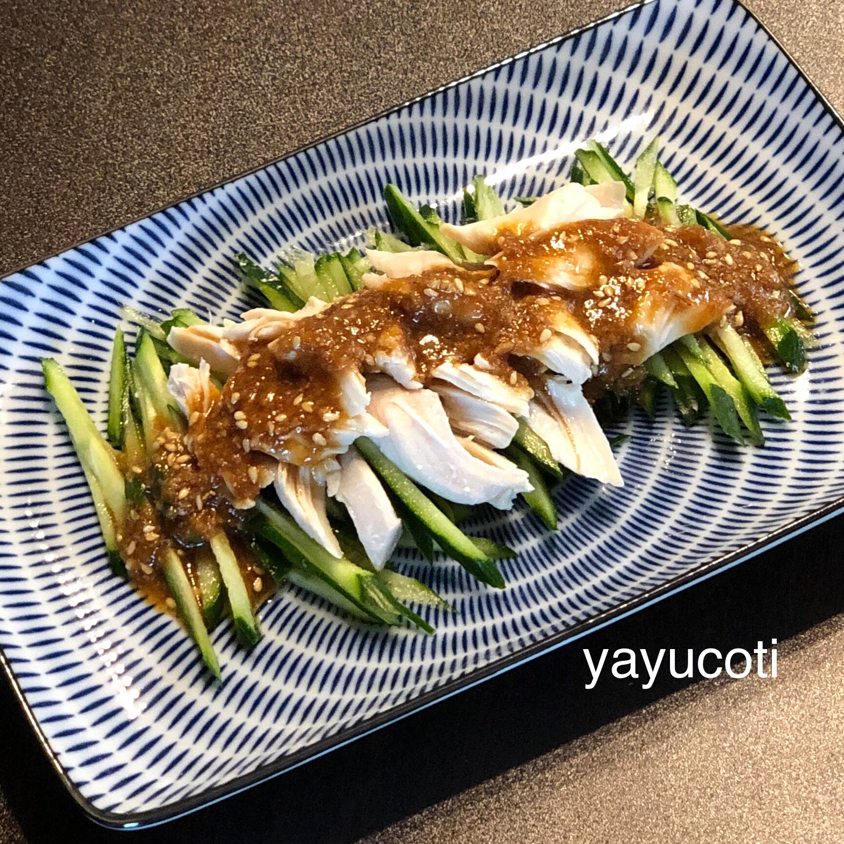 yayucotiさんのタレがおいしい！ささみで棒棒鶏 #楽天レシピ