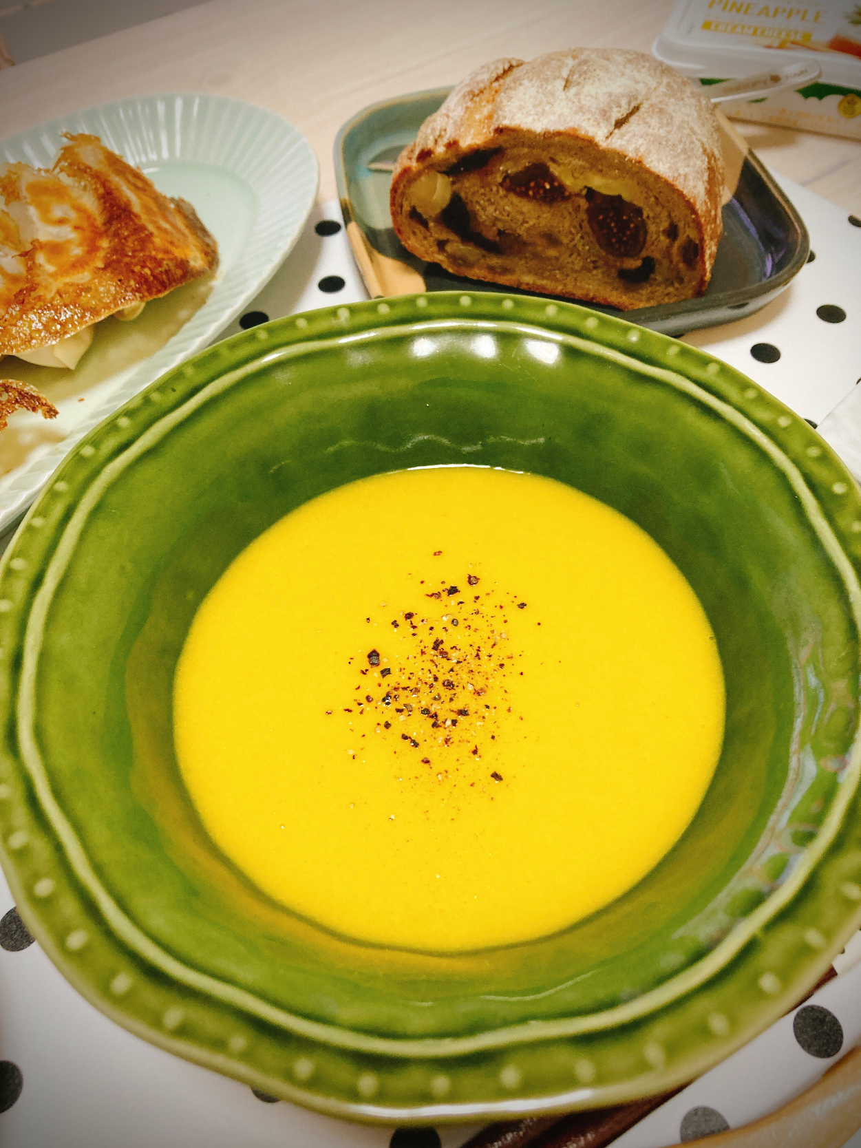 ひょうたんかぼちゃのスープ
