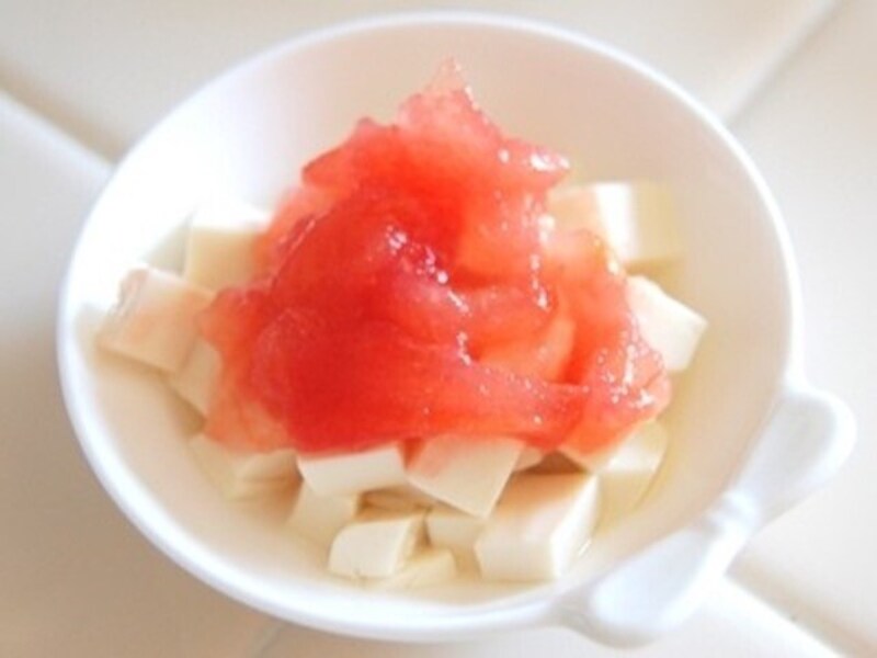 トマトのトロトロと豆腐トマトソースの離乳食レシピ 初期 中期 Allabout All About 料理レシピ Snapdish スナップディッシュ Id Edqu1a